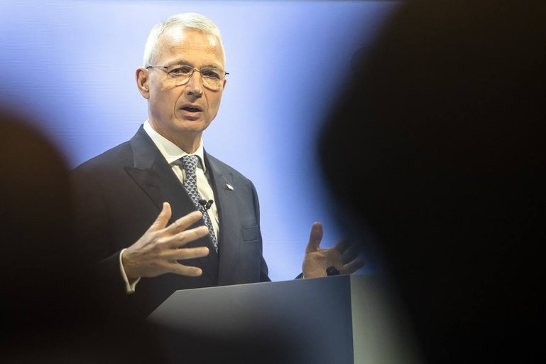 CS-Präsident Axel Lehmann.