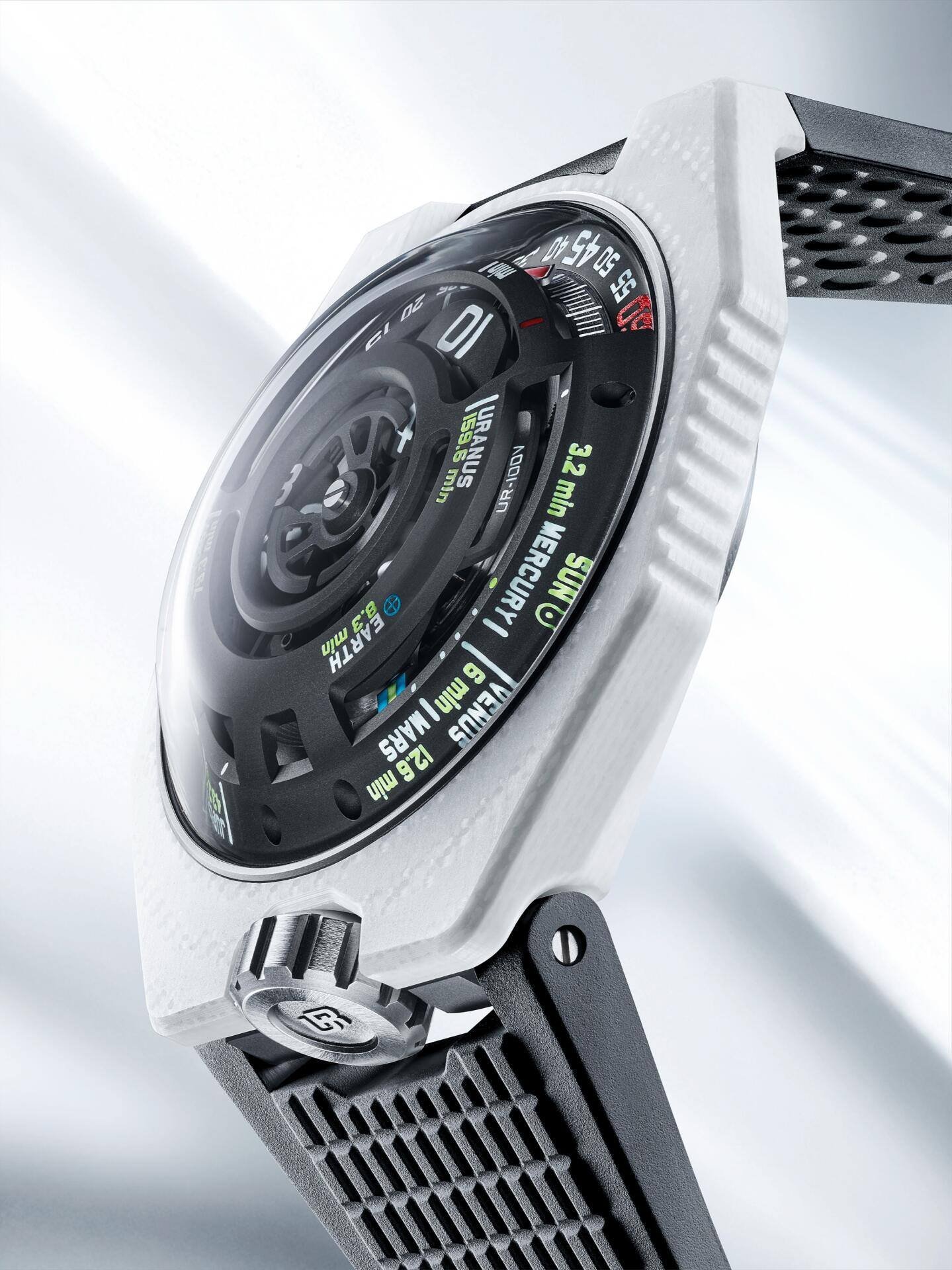 Urwerk LightSpeed weiss