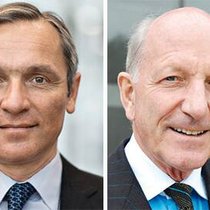 Generös gegenüber der Jacobs University: Christian (l.) und Klaus J. Jacobs (†).