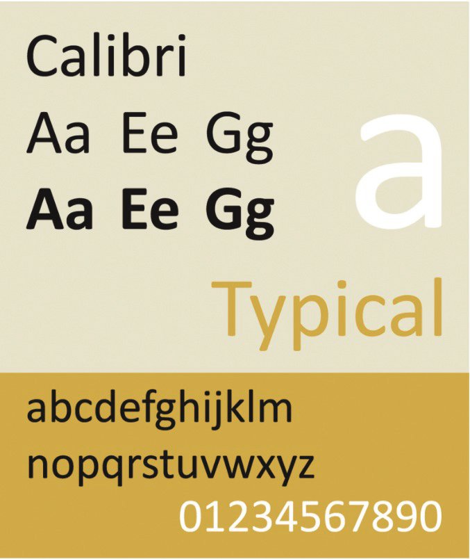 Calibri