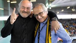 Klare Vorstellungen: Andy und Hans-Ueli Rihs (r.) fordern für Stadion plus Club 100 Millionen Franken.