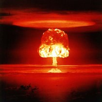 Eine thermonukleare Bombe mit der Sprengkraft von 11 Megatonnen TNT.