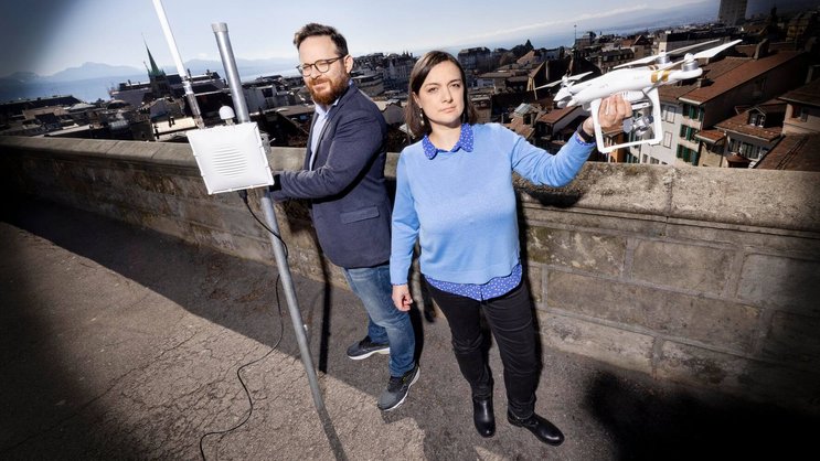 Manu Lubrano und Cristina Mihalachioiu überzeugten bisher über 500 Flugsicherungsempfänger.