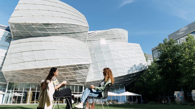Ein Hingucker auf dem Novartis Campus: das Gehry Building.