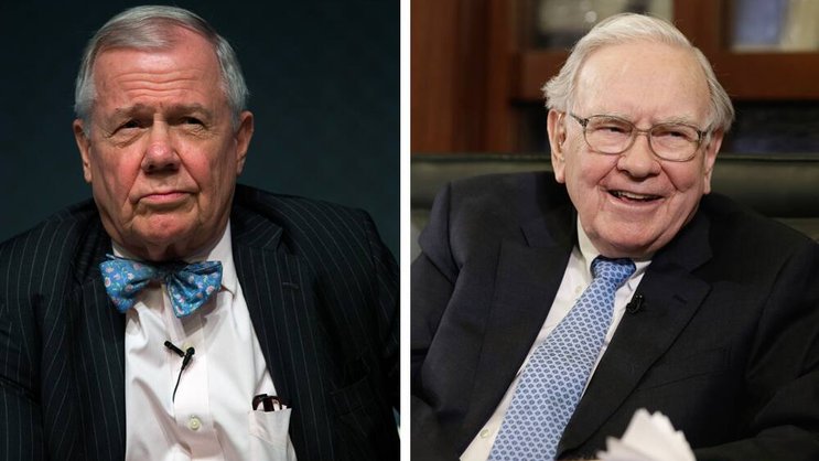 Jim Rogers und Warren Buffett: Sie gaben Börsenprognosen für 2014 ab.Keystone/Bloomberg