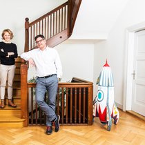 Machen aus Häusern digitale Produkte: Marc Beermann (l.), Tina Burkhart und Stefan Zanetti.