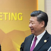 Präsident Donald Trump und Staatschef Xi Jingping: Die Kontrahenten im Handelskonflikt.