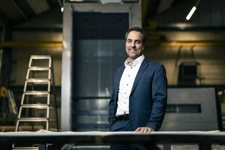 Bernhard Emch, Chef des Familienunternehmens Emch Aufzüge.