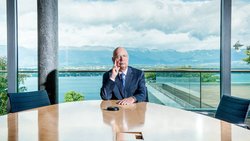 Klaus Schwab: Will auch mit fast 80 Pionier bleiben. David Wagnieres